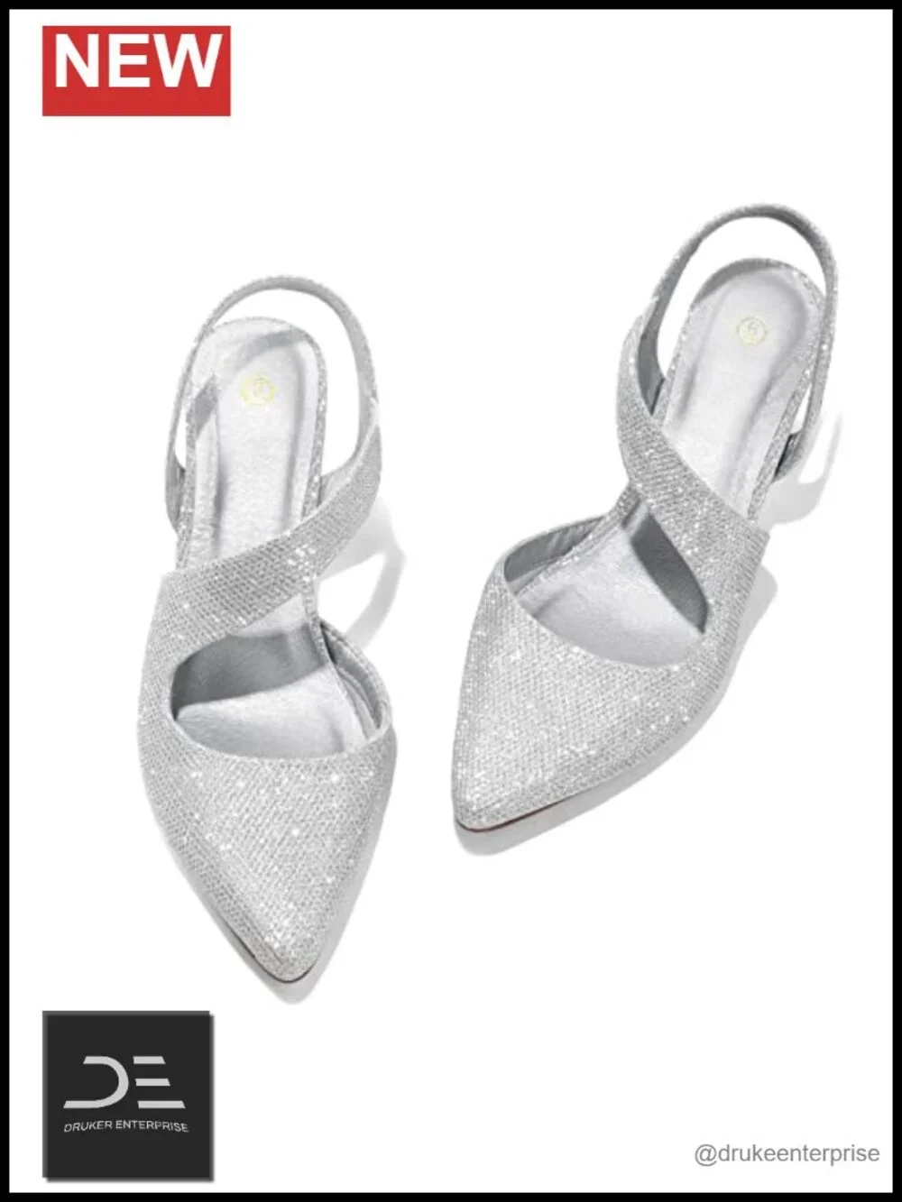 Kitten Heel Slingback Pumps Wedding Party Shoes Cushioned Insole Pointed Toe
